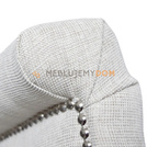 Krzesło SELENA z guzikami, pinezkami i kołatką 87 cm