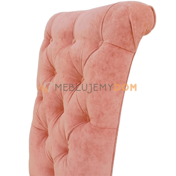 Krzesło BREE z wałkiem i giętymi nogami 100 cm