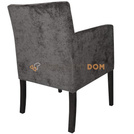 Fotel PROSTY PIK z kryształkami 84 cm