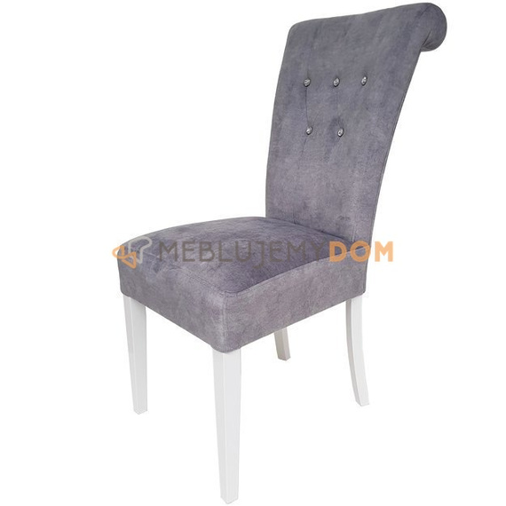 Krzesło MARCELO z kryształkami i kołatką 100 cm