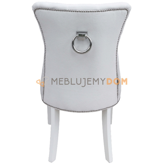 Krzesło AMELIA z pinezkami i kołatką 98 cm