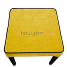 Puf WĄSKI z lamówką 50 x 50 cm