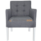 Fotel PROSTY PIK Kwadrat z lamówką 84 cm