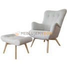Zestaw USZAK MIO fotel z podnóżkiem
