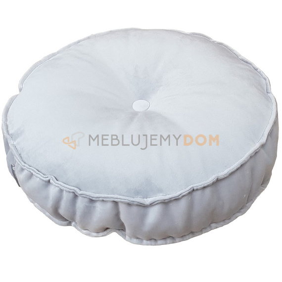 Poduszka dekoracyjna OKRĄGŁA PIK z guzikiem Ø 40 cm