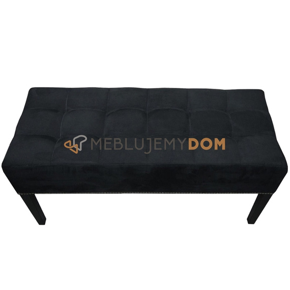 Puf PROSTY PIK Kwadrat z pinezkami 97 x 50 cm