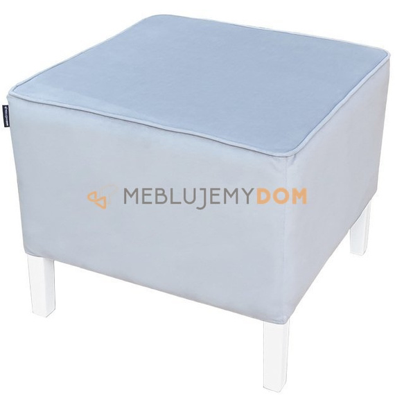 Puf PEŁNY z lamówką 50 x 50 cm