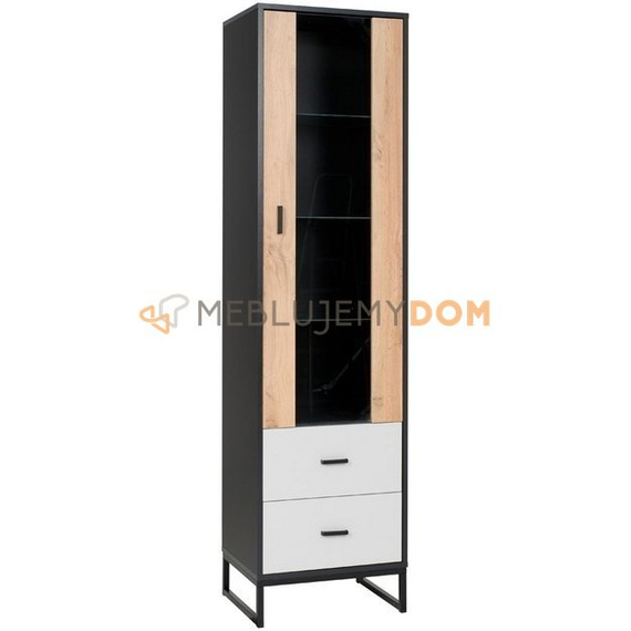 Regał z witryną BALZAC