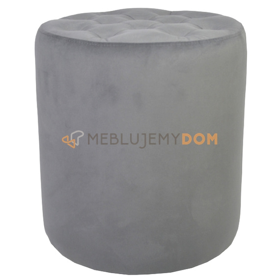 Puf OKRĄGŁY PIK z guzikami Ø 40 cm