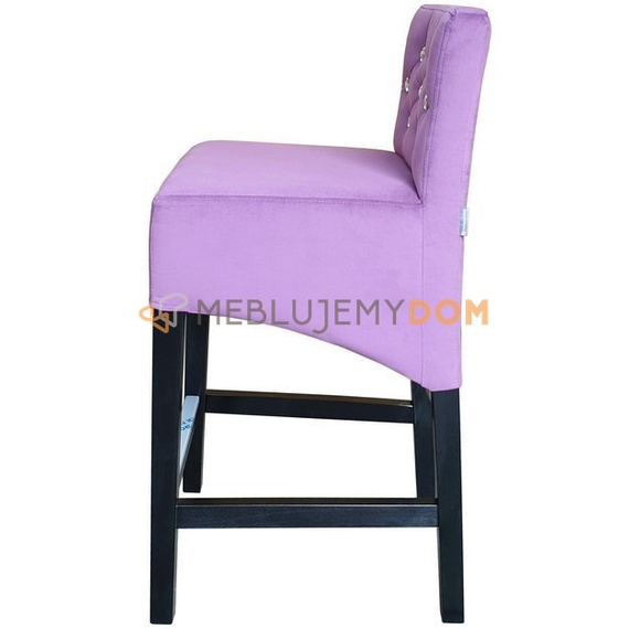 Hoker SKOŚNY PIK z kryształkami 93 cm