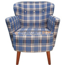 Fotel KLUBOWY z podłokietnikami 80 cm