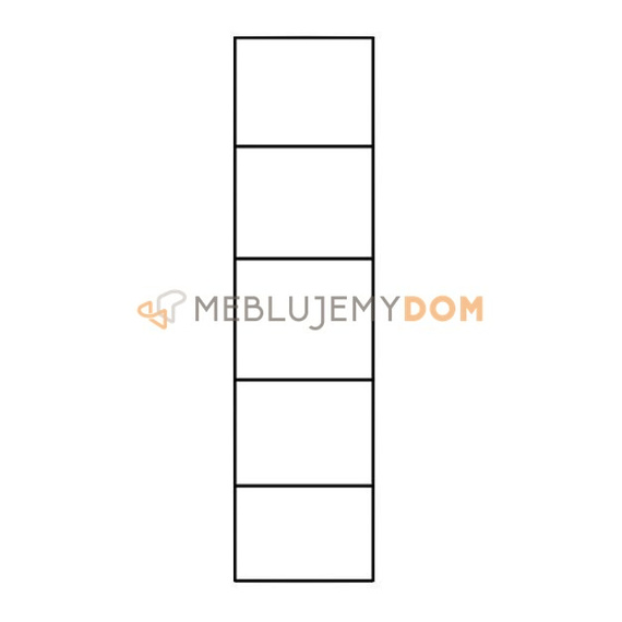 Szafka z witryną LARGO