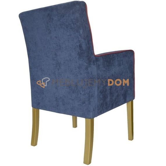 Fotel PROSTY z lamówką 98 cm