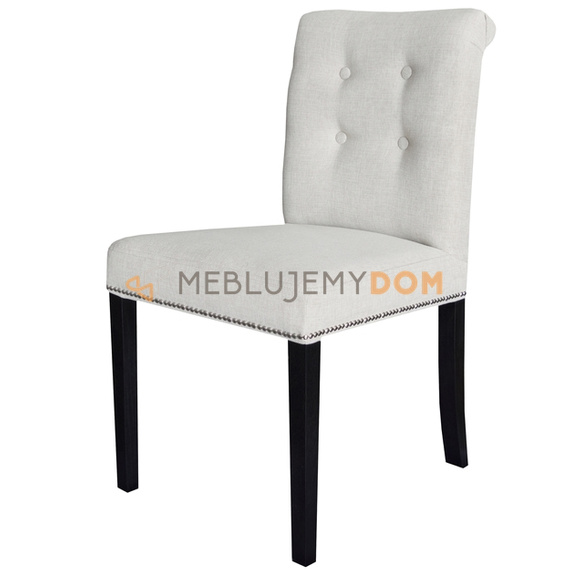 Krzesło SELENA z guzikami i pinezkami 87 cm