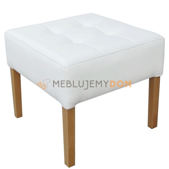 Puf PROSTY PIK Kwadrat z guzikami 50 x 50 cm