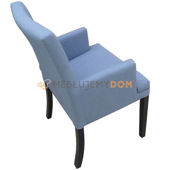 Fotel EDGAR WĄSKI PIK z guzikami 98 cm