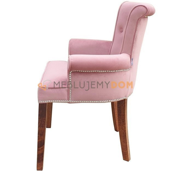 Fotel MICHELLE z pinezkami 87 cm