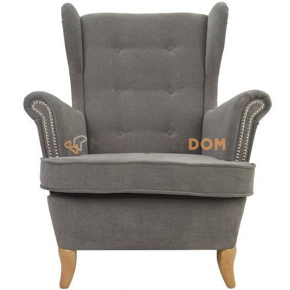 Fotel USZAK PIK Kwadrat z pinezkami