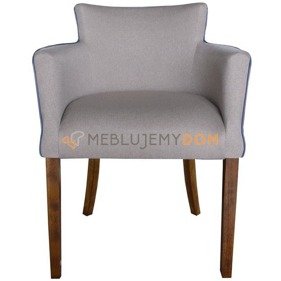 Fotel NAOKI z lamówką i kołatką 80 cm