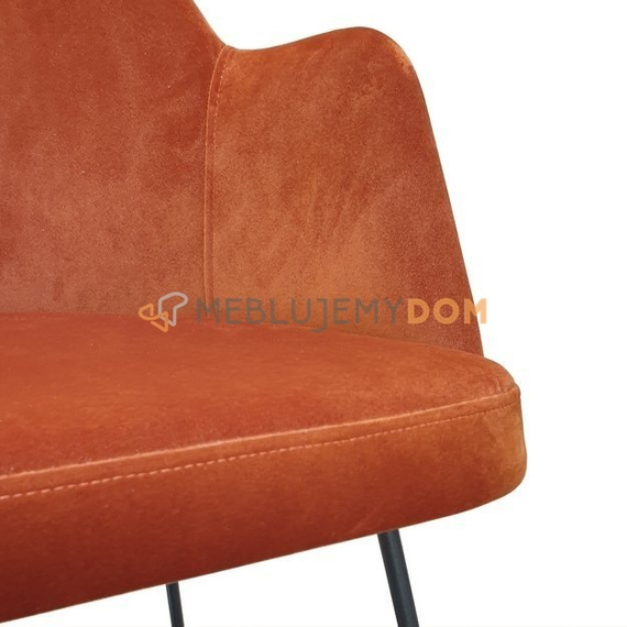 Fotel LOUISE CROSS 84 cm