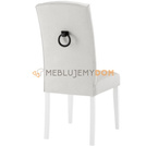 Krzesło SIMAO z kryształkami i kołatką 103 cm