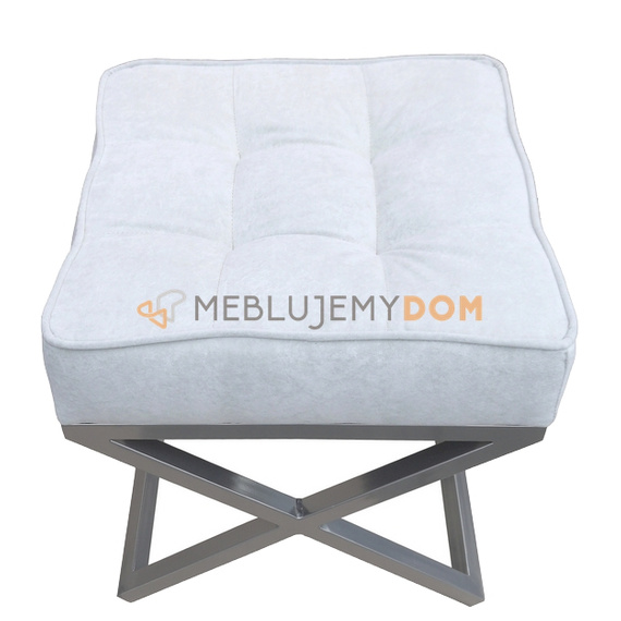 Puf FELIX 4-PIK Kwadrat z lamówką 45 x 45 cm