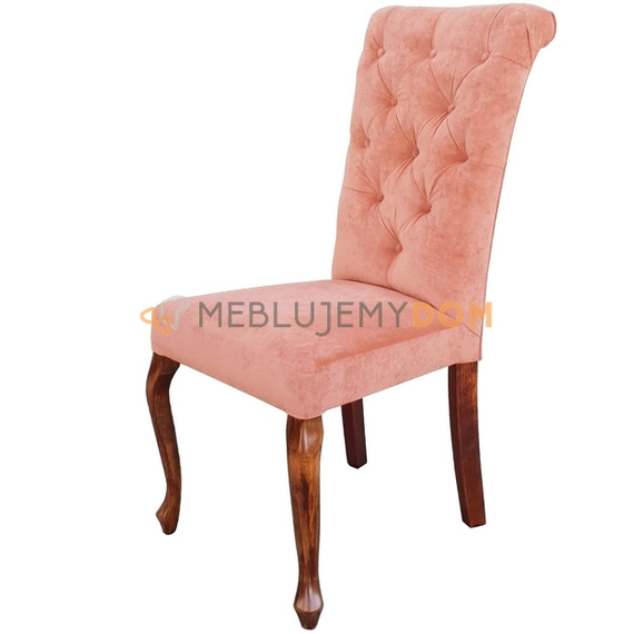 Krzesło BREE z wałkiem i giętymi nogami 100 cm