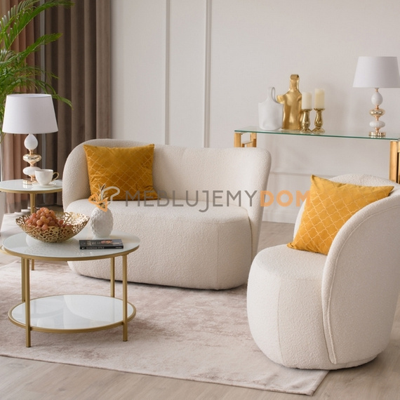 Fotel BOUCLE LIZ 80 cm