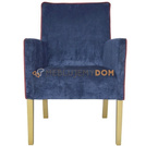 Fotel PROSTY z lamówką 98 cm