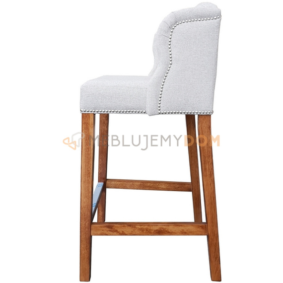 Hoker USZAK PIK z guzikami, pinezkami i kołatką 97 cm