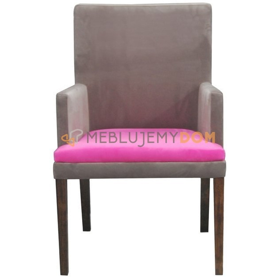 Fotel EDGAR WĄSKI Multikolor 98 cm