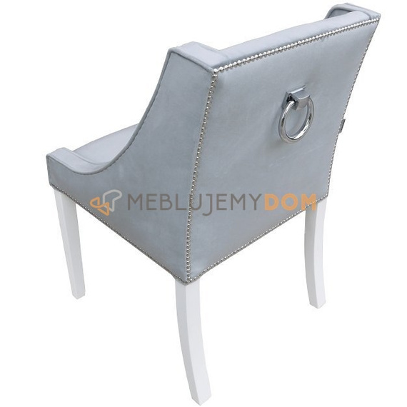 Krzesło LOVELY z pinezkami i kołatką 85 cm