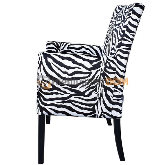 Fotel PROSTY Zebra 98 cm