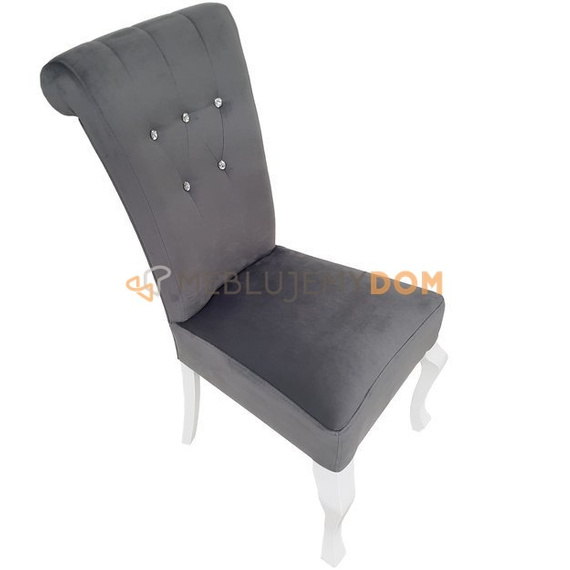 Krzesło TIZIANO z kryształkami i kołatką 100 cm