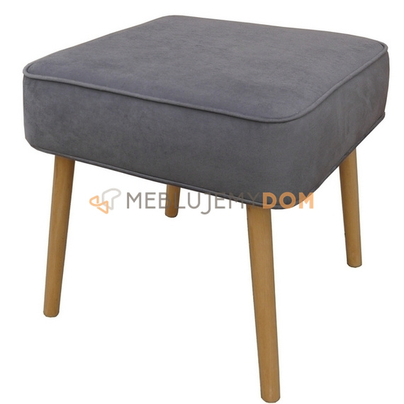 Puf JUDITH z lamówką 50 x 50 cm