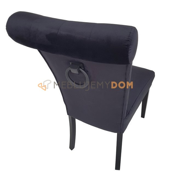 Krzesło MARCELO z kryształkami i kołatką 100 cm