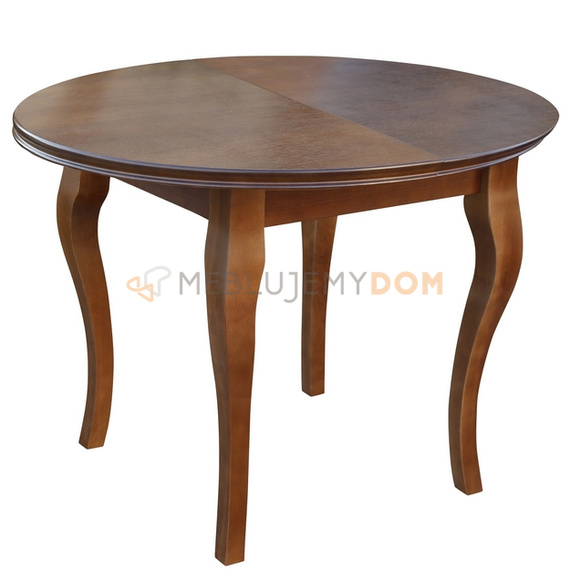 Stół okrągły LIVIO Fornir Ø 140/100 cm