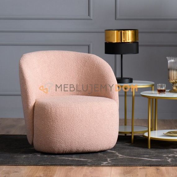 Fotel BOUCLE LIZ 80 cm