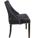 Krzesło DAISY PIK z guzikami, pinezkami i kołatką 87 cm