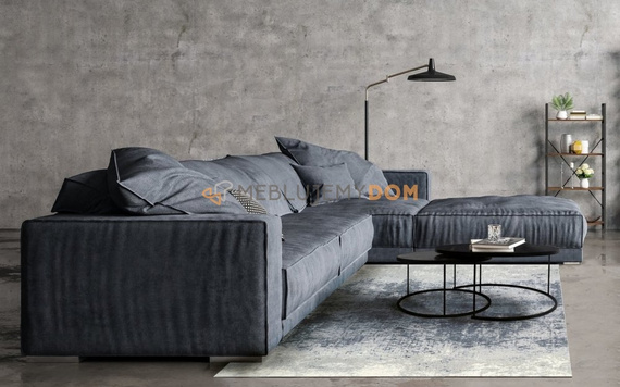 Dywan ILLUSION BLUE GRAY