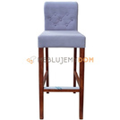 Hoker WĄSKI PIK z guzikami i wałkiem 106 cm