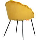 Fotel SHELLY BLACK 83 cm