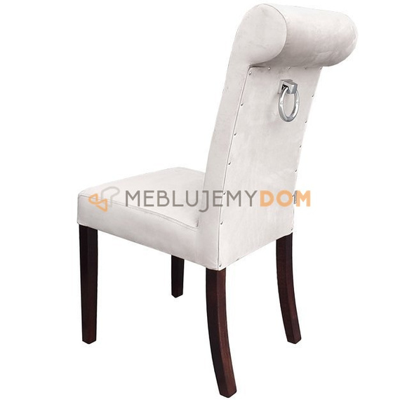 Krzesło WĄSKIE PIK Kwadrat z wałkiem i kołatką 101 cm