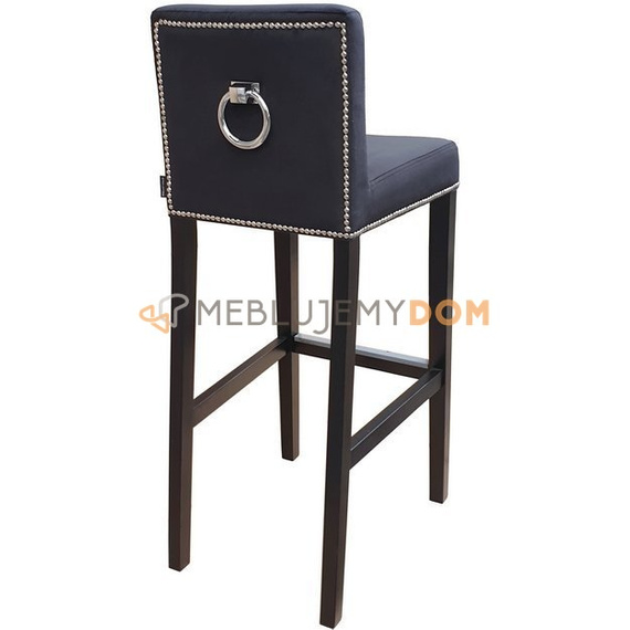 Hoker WĄSKI z pinezkami i kołatką 103 cm