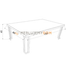 Stolik ASPEN 150 x 60 cm