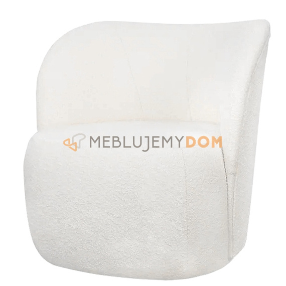 Fotel BOUCLE LIZ 80 cm
