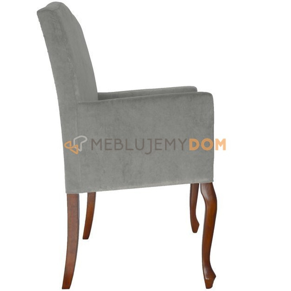 Fotel LUDWIK z pinezkami i kołatką 101 cm