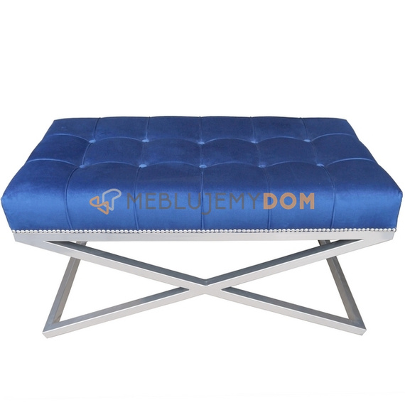 Puf FELIX z pinezkami 90 x 45 cm