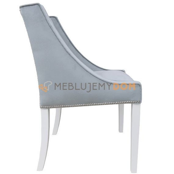 Krzesło LOVELY z pinezkami i kołatką 85 cm