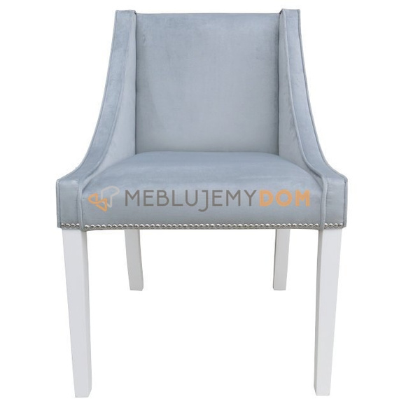 Krzesło LOVELY z pinezkami i kołatką 85 cm